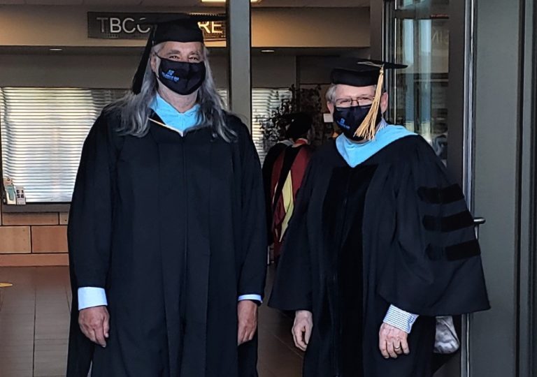 Photo of Michael Weissenfluh and Dr. Pietruszka
